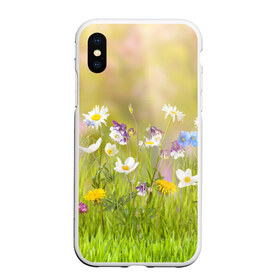 Чехол для iPhone XS Max матовый с принтом Солнечная нежность в городе Новоалтайск, Силикон | Область печати: задняя сторона чехла, без боковых панелей | Тематика изображения на принте: лепестки | лучи | прикольные картинки | солнце | цветочки | цветы