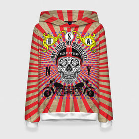 Женская толстовка 3D с принтом Moto t-shirt 3 в городе Новоалтайск, 100% полиэстер  | двухслойный капюшон со шнурком для регулировки, мягкие манжеты на рукавах и по низу толстовки, спереди карман-кенгуру с мягким внутренним слоем. | american football | baseball | fashion | football | motorcycles | sport | sport league | style | team | west |  мото | американский футбол | бейсбол | запад | команды | мода | мотоциклы | надписи | спорт | спортивные лиги | стиль | футбол