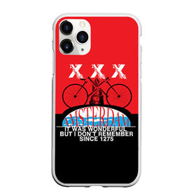 Чехол для iPhone 11 Pro Max матовый с принтом Amsterdam t-shirt в городе Новоалтайск, Силикон |  | Тематика изображения на принте: american football | baseball | fashion | football | sport | sport league | style | team | west | американский футбол | амстер | амстердам | амстэрдам | бейсбол | голландия | запад | команды | мода | надписи | спорт | спортивные лиги | стиль