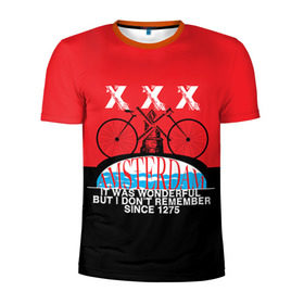 Мужская футболка 3D спортивная с принтом Amsterdam t-shirt в городе Новоалтайск, 100% полиэстер с улучшенными характеристиками | приталенный силуэт, круглая горловина, широкие плечи, сужается к линии бедра | american football | baseball | fashion | football | sport | sport league | style | team | west | американский футбол | амстер | амстердам | амстэрдам | бейсбол | голландия | запад | команды | мода | надписи | спорт | спортивные лиги | стиль