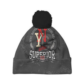 Шапка 3D c помпоном с принтом Team t-shirt 16 в городе Новоалтайск, 100% полиэстер | универсальный размер, печать по всей поверхности изделия | american football | baseball | fashion | football | sport | sport league | style | team | west | американский футбол | бейсбол | запад | команды | мода | надписи | спорт | спортивные лиги | стиль | футбол | футбольные лиги