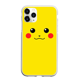 Чехол для iPhone 11 Pro матовый с принтом Happy Pikachu в городе Новоалтайск, Силикон |  | 