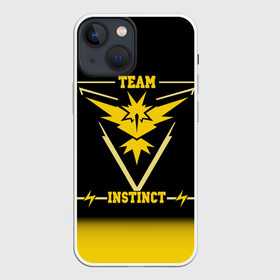 Чехол для iPhone 13 mini с принтом Team Instinct в городе Новоалтайск,  |  | go | instinct | pokemon | team | покемон