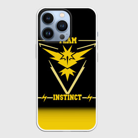 Чехол для iPhone 13 Pro с принтом Team Instinct в городе Новоалтайск,  |  | Тематика изображения на принте: go | instinct | pokemon | team | покемон