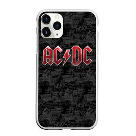 Чехол для iPhone 11 Pro Max матовый AC DC: в городе Новоалтайск, Силикон | | ac dc | acdc | rock | ангус янг | рок