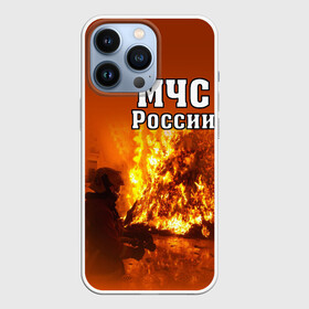 Чехол для iPhone 13 Pro с принтом МЧС России в городе Новоалтайск,  |  | мчс | пожарный | россии
