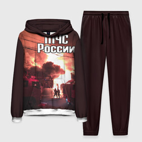 Мужской костюм 3D (с толстовкой) с принтом МЧС в городе Новоалтайск,  |  | мчс | пожарный | россии