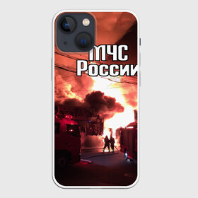 Чехол для iPhone 13 mini с принтом МЧС в городе Новоалтайск,  |  | мчс | пожарный | россии