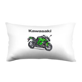 Подушка 3D антистресс с принтом Kawasaky Ninja 1000 в городе Новоалтайск, наволочка — 100% полиэстер, наполнитель — вспененный полистирол | состоит из подушки и наволочки на молнии | kawasaky