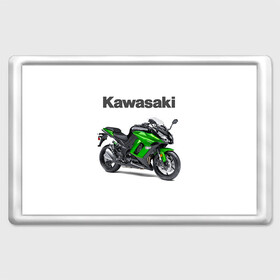 Магнит 45*70 с принтом Kawasaky Ninja 1000 в городе Новоалтайск, Пластик | Размер: 78*52 мм; Размер печати: 70*45 | Тематика изображения на принте: kawasaky