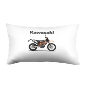 Подушка 3D антистресс с принтом Kawasaky Enduro в городе Новоалтайск, наволочка — 100% полиэстер, наполнитель — вспененный полистирол | состоит из подушки и наволочки на молнии | kawasaky