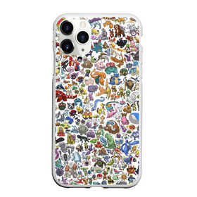 Чехол для iPhone 11 Pro матовый с принтом Покемоны в городе Новоалтайск, Силикон |  | go | pokemon | покемон | популярное