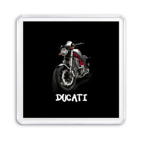 Магнит 55*55 с принтом Ducati в городе Новоалтайск, Пластик | Размер: 65*65 мм; Размер печати: 55*55 мм | ducati | дукати | мото | мотогонки | мотоспорт | мотоцикл