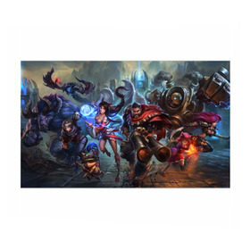 Бумага для упаковки 3D с принтом League of legends в городе Новоалтайск, пластик и полированная сталь | круглая форма, металлическое крепление в виде кольца | Тематика изображения на принте: dota | league of legends | warcraft | лига легенд