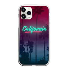 Чехол для iPhone 11 Pro матовый с принтом California в городе Новоалтайск, Силикон |  | america | california | city | state | sun. summer | америка | город | калифорния | лето | солнце | штат