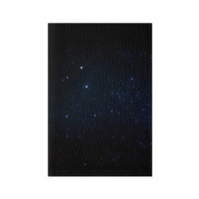 Обложка для паспорта матовая кожа с принтом Deep Space в городе Новоалтайск, натуральная матовая кожа | размер 19,3 х 13,7 см; прозрачные пластиковые крепления | star | звезды