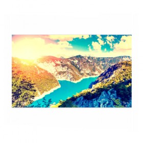 Бумага для упаковки 3D с принтом Montenegro в городе Новоалтайск, пластик и полированная сталь | круглая форма, металлическое крепление в виде кольца | горы | пейзаж
