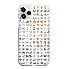 Чехол для iPhone 11 Pro матовый с принтом Wall в городе Новоалтайск, Силикон |  | bulbasaur | pikachu | pokemon | squirtle | бальбазар | пикачу | покемон | сквиртл