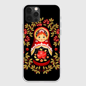 Чехол для iPhone 12 Pro Max с принтом Матрешка в городе Новоалтайск, Силикон |  | flowers | matryoshka | russian | роспись | русская | цветы