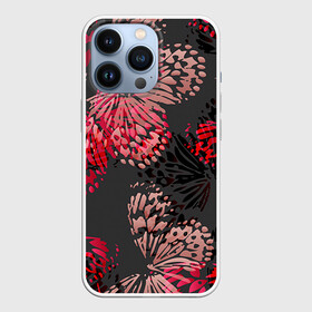 Чехол для iPhone 13 Pro с принтом Фэшн 12 в городе Новоалтайск,  |  | Тематика изображения на принте: бабочки | паттерн