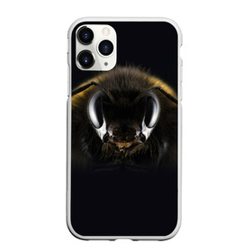 Чехол для iPhone 11 Pro матовый с принтом Пчела в городе Новоалтайск, Силикон |  | глаза | насекомое | оса | пчела