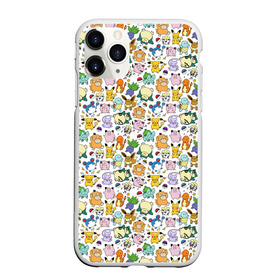 Чехол для iPhone 11 Pro матовый с принтом Pokemon Doodle Big в городе Новоалтайск, Силикон |  | Тематика изображения на принте: pokemon go | бульбозавр | пикачу | покебол | покемон | покемоны | псидак | слоупок | снорлакс | чермандер