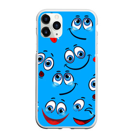 Чехол для iPhone 11 Pro матовый с принтом Смайлик в городе Новоалтайск, Силикон |  | 