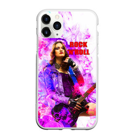 Чехол для iPhone 11 Pro Max матовый с принтом Rock-n-Roll в городе Новоалтайск, Силикон |  | rock | гитара | девушка | концерт | рок | рок жив | рок музыка | русский рок