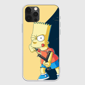Чехол для iPhone 12 Pro Max с принтом Барт в городе Новоалтайск, Силикон |  | simpsons | барт | гомер | мардж | симпсоны