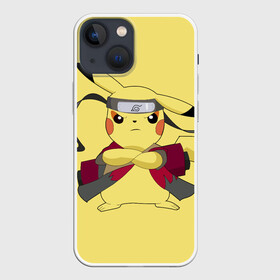 Чехол для iPhone 13 mini с принтом Pikachu в городе Новоалтайск,  |  | pikachu | pokeboll | pokemon | пикачу | покеболл | покемон