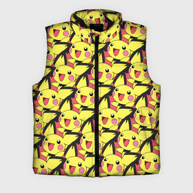 Мужской жилет утепленный 3D с принтом Pikachu в городе Новоалтайск,  |  | pikachu | pokeboll | pokemon | пикачу | покеболл | покемон
