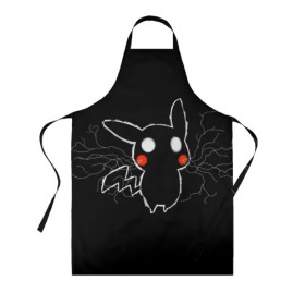 Фартук 3D с принтом Pikachu в городе Новоалтайск, 100% полиэстер | общий размер — 65 х 85 см, ширина нагрудника — 26 см, горловина — 53 см, длина завязок — 54 см, общий обхват в поясе — 173 см. Принт на завязках и на горловине наносится с двух сторон, на основной части фартука — только с внешней стороны | 