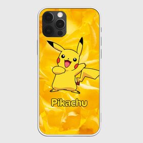 Чехол для iPhone 12 Pro Max с принтом Pikachu в городе Новоалтайск, Силикон |  | Тематика изображения на принте: pikachu | pokeboll | pokemon | пикачу | покеболл | покемон