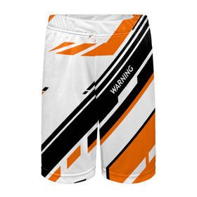 Детские спортивные шорты 3D с принтом cs:go - Asiimov P90 Style в городе Новоалтайск,  100% полиэстер
 | пояс оформлен широкой мягкой резинкой, ткань тянется
 | asiimov | cs | csgo | азимов | кс