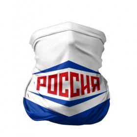 Бандана-труба 3D с принтом Россия 2016 в городе Новоалтайск, 100% полиэстер, ткань с особыми свойствами — Activecool | плотность 150‒180 г/м2; хорошо тянется, но сохраняет форму | 2016 | russia | рио | россия
