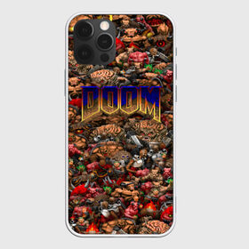 Чехол для iPhone 12 Pro Max с принтом Doom Все монстры (pixel art) в городе Новоалтайск, Силикон |  | 