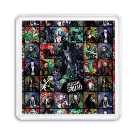 Магнит 55*55 с принтом Suicide Squad Enchantress в городе Новоалтайск, Пластик | Размер: 65*65 мм; Размер печати: 55*55 мм | Тематика изображения на принте: enchantress | june moone | suicide squad | кара делевинь