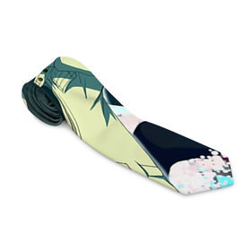 Галстук 3D с принтом Blue Exorcist в городе Новоалтайск, 100% полиэстер | Длина 148 см; Плотность 150-180 г/м2 | Тематика изображения на принте: anime | ao no exorcist | blue exorcist | аниме | синий экзорцист | экзорцист