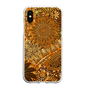 Чехол для iPhone XS Max матовый с принтом Коллекция Edition в городе Новоалтайск, Силикон | Область печати: задняя сторона чехла, без боковых панелей | Тематика изображения на принте: винтаж | воздушный | индийские | кружева | новинки | узор | цветок | цветочный | этнические