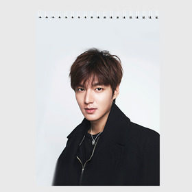 Скетчбук с принтом Lee Min Ho в городе Новоалтайск, 100% бумага
 | 48 листов, плотность листов — 100 г/м2, плотность картонной обложки — 250 г/м2. Листы скреплены сверху удобной пружинной спиралью | дорама