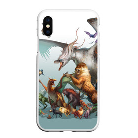 Чехол для iPhone XS Max матовый с принтом Покемоны в городе Новоалтайск, Силикон | Область печати: задняя сторона чехла, без боковых панелей | pokeball | pokemon | покебол | покемон | покемоны