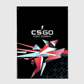 Постер с принтом cs:go - Point Disarray style (Буйство красок) в городе Новоалтайск, 100% бумага
 | бумага, плотность 150 мг. Матовая, но за счет высокого коэффициента гладкости имеет небольшой блеск и дает на свету блики, но в отличии от глянцевой бумаги не покрыта лаком | cs | csgo | го | кс