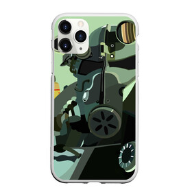 Чехол для iPhone 11 Pro Max матовый с принтом Боец Братства Стали Fallout в городе Новоалтайск, Силикон |  | Тематика изображения на принте: fallout | братство стали | фаллаут
