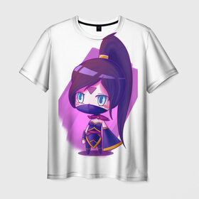 Мужская футболка 3D с принтом Templar Assassin Cute в городе Новоалтайск, 100% полиэфир | прямой крой, круглый вырез горловины, длина до линии бедер | dota | dota 2 | дота | дотан | раки | темпларка