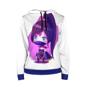 Женская толстовка 3D с принтом Templar Assassin Cute в городе Новоалтайск, 100% полиэстер  | двухслойный капюшон со шнурком для регулировки, мягкие манжеты на рукавах и по низу толстовки, спереди карман-кенгуру с мягким внутренним слоем. | dota | dota 2 | дота | дотан | раки | темпларка