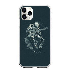 Чехол для iPhone 11 Pro матовый с принтом Астронавт в городе Новоалтайск, Силикон |  | music | гитара | звезды | космонавт | космос | музыка