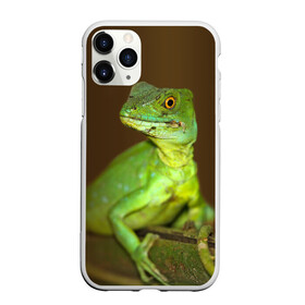 Чехол для iPhone 11 Pro Max матовый с принтом Взгляд в городе Новоалтайск, Силикон |  | взгляд | голова | животные | природа | ящерица