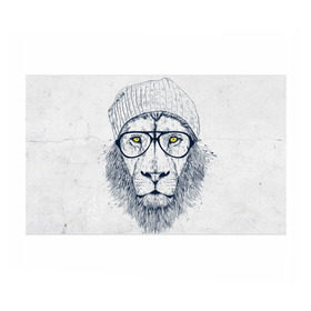 Бумага для упаковки 3D с принтом Cool Lion в городе Новоалтайск, пластик и полированная сталь | круглая форма, металлическое крепление в виде кольца | красивый | крутой | лев | львица | очки | рисунок | узор
