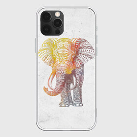 Чехол для iPhone 12 Pro Max с принтом Solar Elephant в городе Новоалтайск, Силикон |  | красивый | крутой | рисунок | слон | узор