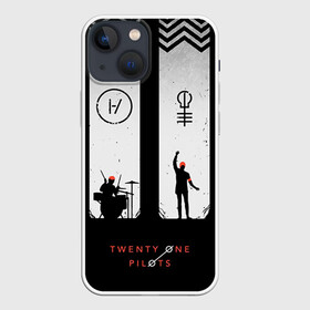 Чехол для iPhone 13 mini с принтом Twenty one pilots в городе Новоалтайск,  |  | rock | t.o.p. | top | twenty one pilots | рок